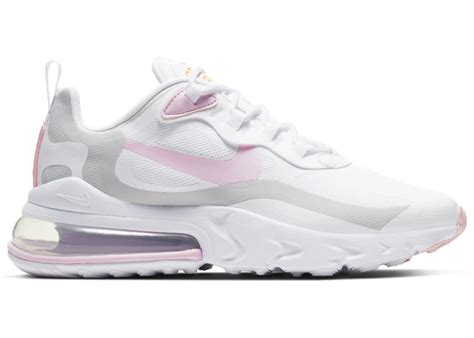 Nike Air Max 270 React White Pink Foam (Women's) - CZ0372-101 - US