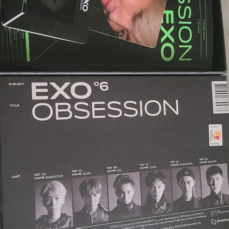 EXO album Obsession no photocard - 12 + shipping... - Depop