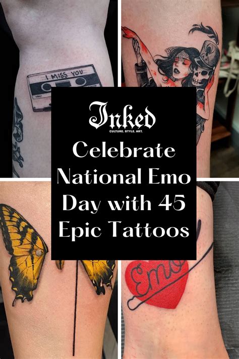 Celebrate National Emo day with 45 Epic Tattoos | Epic tattoo, Tattoos ...