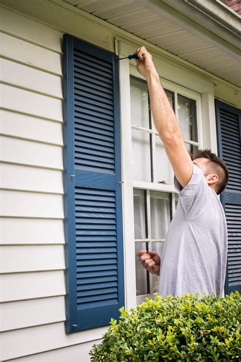 How to Paint Vinyl Shutters | Vinyl shutters, Exterior vinyl shutters ...