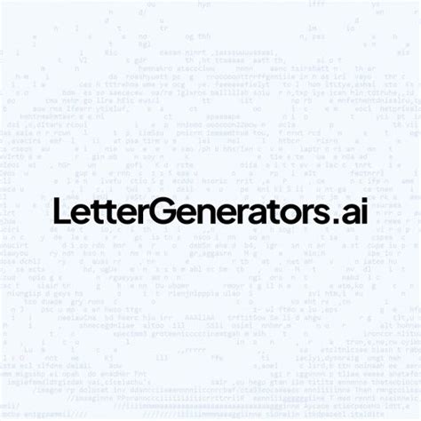 Apology Letter Generator | LetterGenerators.ai