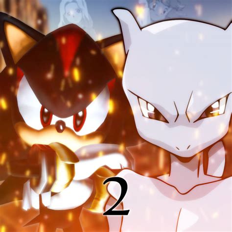 Shadow vs Mewtwo (2) Icon by ZercherGoroshi on DeviantArt