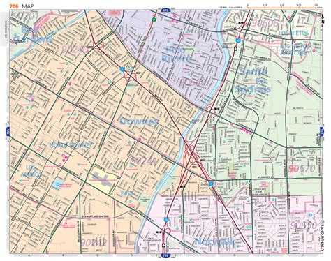 Thomas Guide: Los Angeles and Orange Counties Street Guide 55th Edition