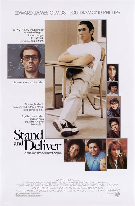 Stand and Deliver (1988) - Posters — The Movie Database (TMDB)