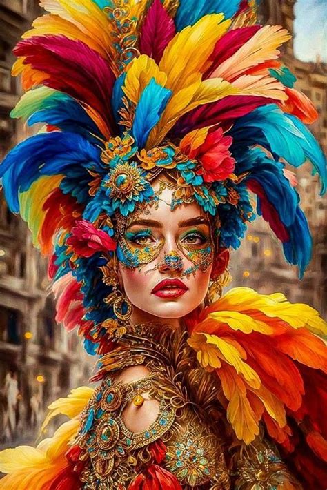 Pin on COLOUR EXPLOSION!!! | Carnival art, Rio carnival, Carnival masks