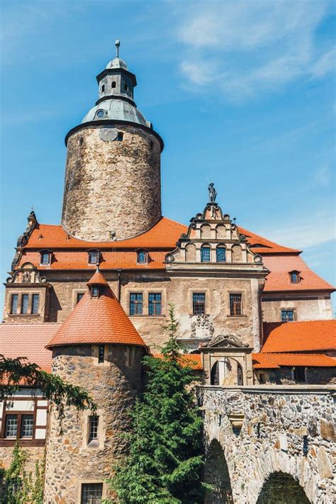 Czocha Castle, Defensive Castle in the Village of Czocha, Poland Stock ...