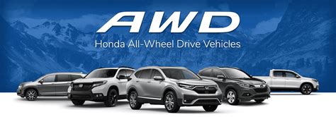 Honda AWD Vehicles