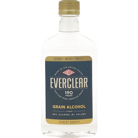 Everclear 190 Proof Grain Alcohol | GotoLiquorStore