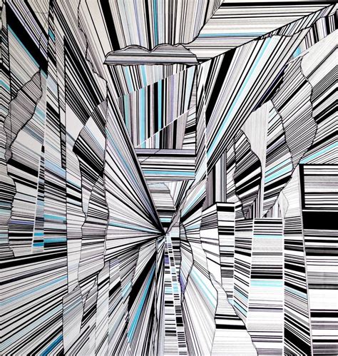 4th Dimension Painting by Marion Moulin | Saatchi Art