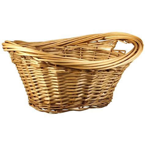 Small Natural Willow Laundry Basket by Ashland®
