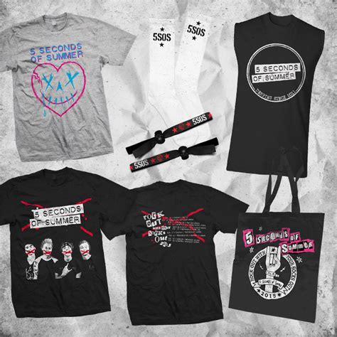 How To Style the Fab New 5SOS Merch