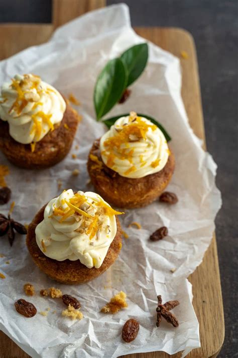 Ina Garten Carrot Cake Cupcakes - Delish Sides