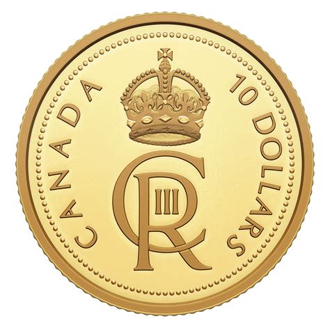 Pure Gold Coin – His Majesty King Charles III’ Royal Cypher | The Royal Canadian Mint