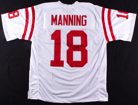 Archie Manning Signed Ole Miss Throwback Jersey (Steiner Hologram) | Pristine Auction