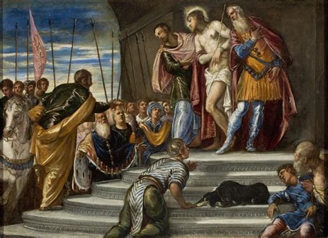 Ecce Homo (Pontius Pilate Presenting Christ to the Crowd), 1546 - 1547 - Tintoretto - WikiArt.org