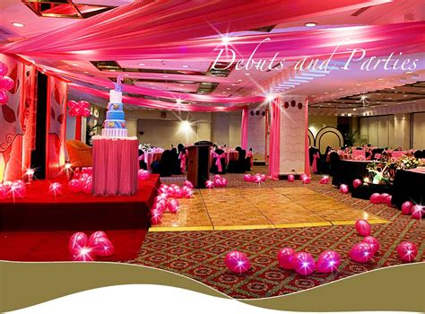 Special Debut party events The Heritage Hotel Manila - Primo Venues