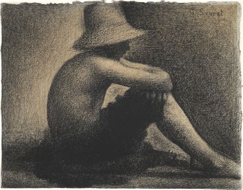 Georges Seurat Drawing Technique