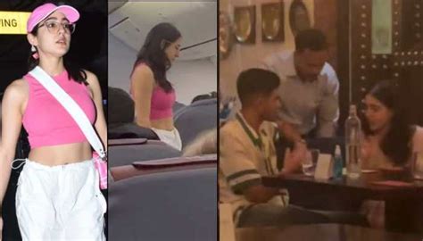 Sara Ali Khan and cricketer Shubman Gill spotted in same hotel, flight; fans speculate they are ...