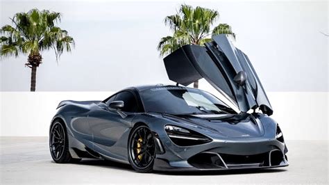 McLaren 720s Vorsteiner, Silverstone Carbon Fiber Kit with - YouTube