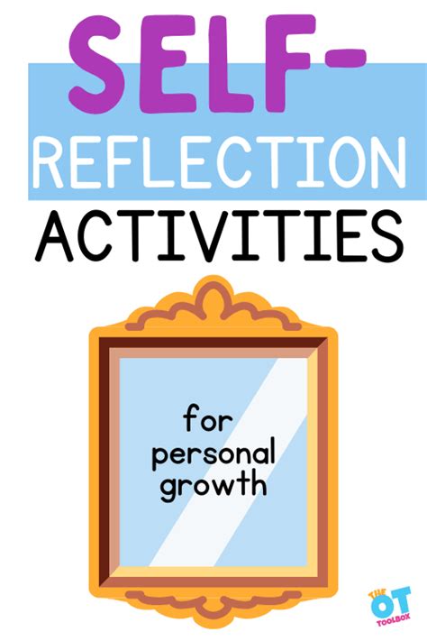 Self-Reflection Activities - The OT Toolbox