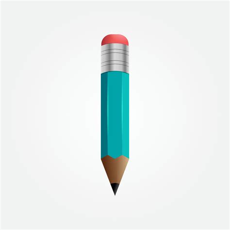 Pencil vector illustration graphic element for poster or banner design ...