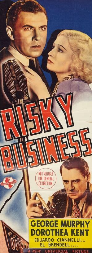 Risky Business (1939) movie posters