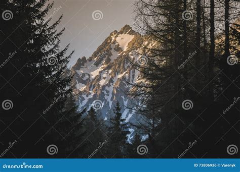 Very high mountain peaks. stock photo. Image of destination - 73806936