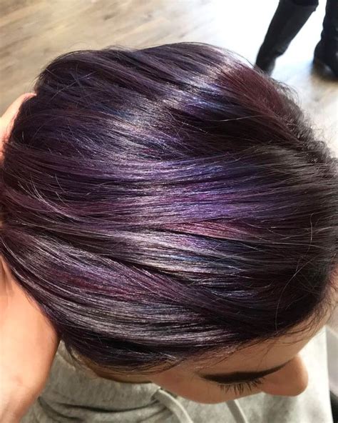 Deep Purple Hair | Purple hair, Deep purple hair, Winter hair color