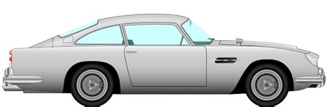 aston martin db5 cartoon - Clip Art Library