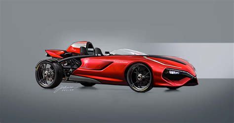 We Would Smog the German Right Out of this Ducati-Powered Concept Car ...