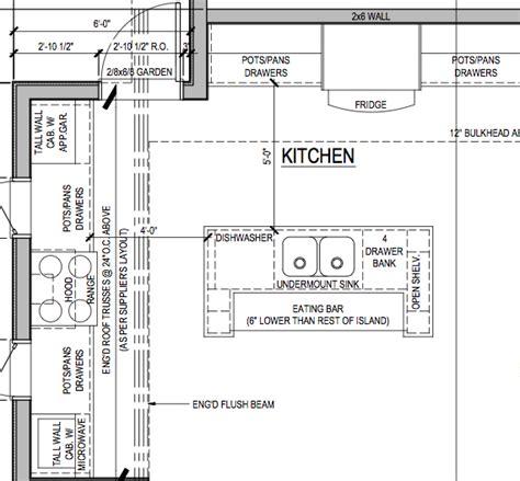 Contemporary Kitchen Floor Plans – Flooring Site