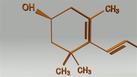 xanthophyll structure obj