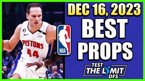 Best NBA Player Prop Picks Today! | Saturday 12/16/2023 | Prizepicks Props December 16 - YouTube