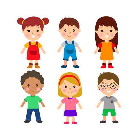 Kids Characters Svg