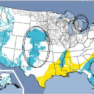 High Plains aquifer map showing recharge regions. Source: Gurdak and... | Download Scientific ...