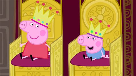 Watch Peppa Pig Season 7 Episode 3: Peppa Pig - Around the World/Castle/Grandpa Pig's Train to ...