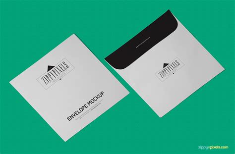 Envelope Mockup | Free PSD Download | ZippyPixels