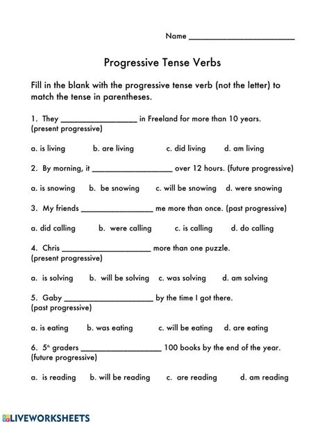 Verb Tense Worksheet Worksheets - Worksheets Library