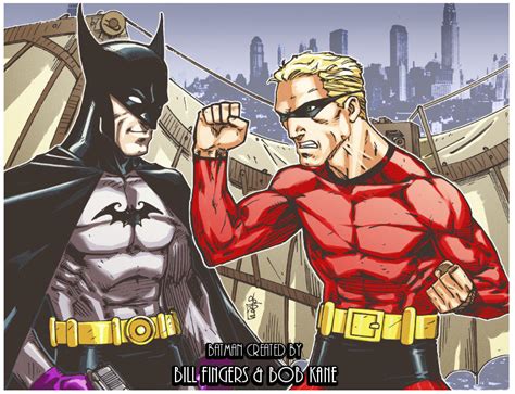 Bill Finger Batman Vs Bob Kane Batman by lroyburch on DeviantArt