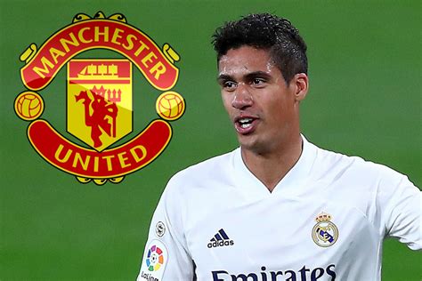 Man Utd 'set to make £40m Raphael Varane transfer bid as Solskjaer ...