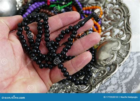 Islam and Prayer Beads, Colorful Prayer Beads, Dhikr and Prayer Beads ...