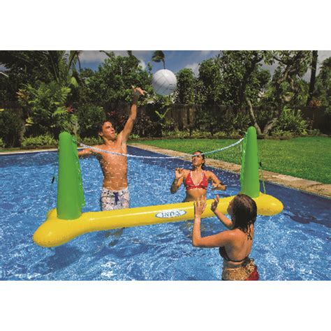 Intex Multicolored Vinyl Inflatable Volleyball Pool Game - Ace Hardware