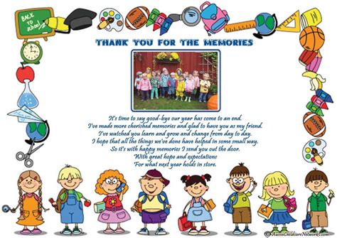 Thank you for the Memories - Aussie Childcare Network