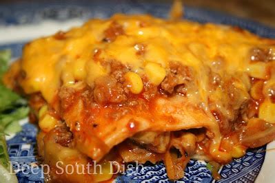 Deep South Dish: Beef Enchilada Casserole