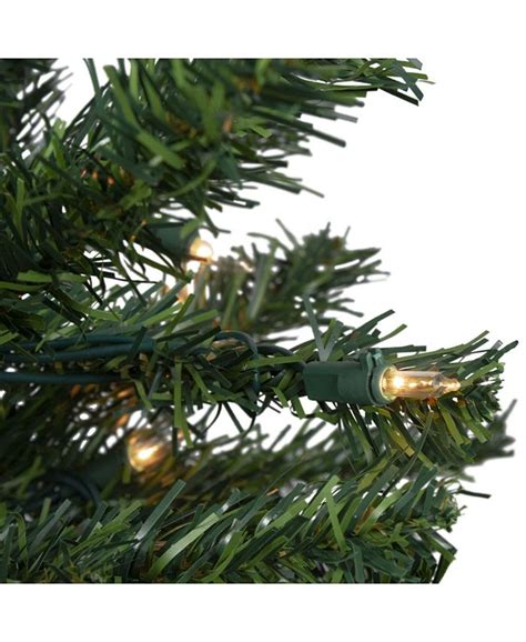 Northlight Pre-Lit Medium Mixed Classic Pine Artificial Christmas Tree - Macy's