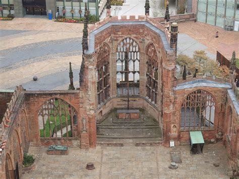 Ruins of coventry cathedral containing ruins, coventry, and cathedral | Architecture Stock ...