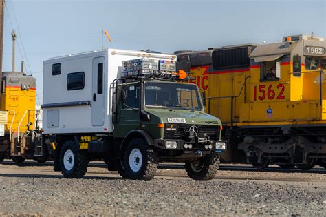 A Fully-Equipped Mercedes-Benz Unimog Expedition Camper