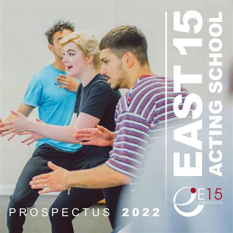 East 15 Acting School 2022 Prospectus by University of Essex - Issuu