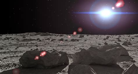 Moon Surface Rocks Scene 3D - TurboSquid 1160035