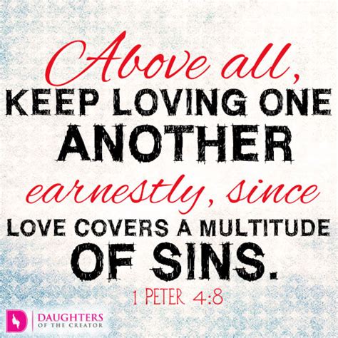 Love Covers a Multitude of Sins - Daughters of the Creator